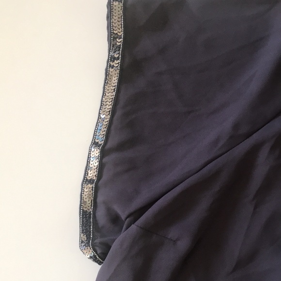 TORRID- Gray sequin blouse-3 - Picture 3 of 7